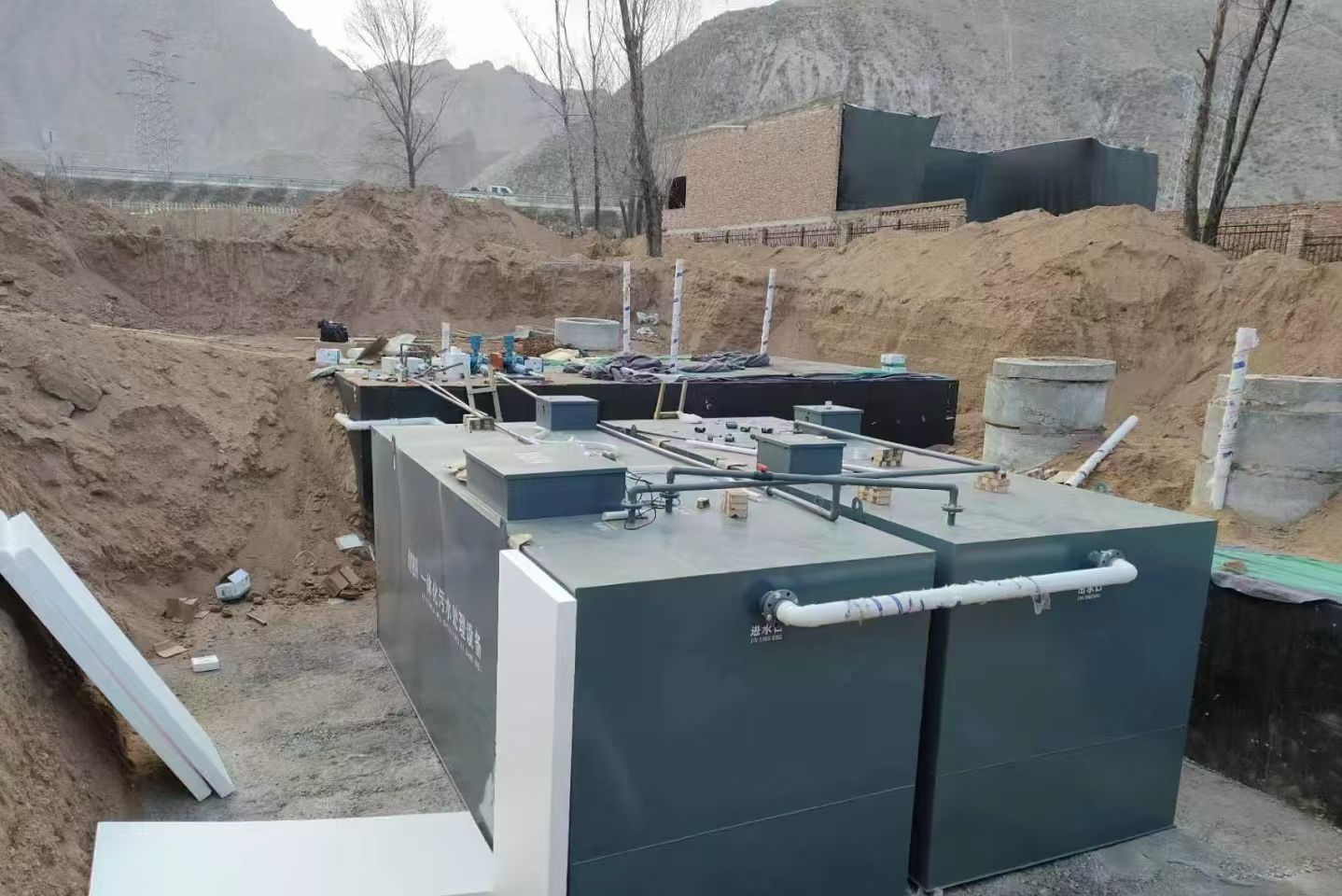 滨湖一体化污水处理设备